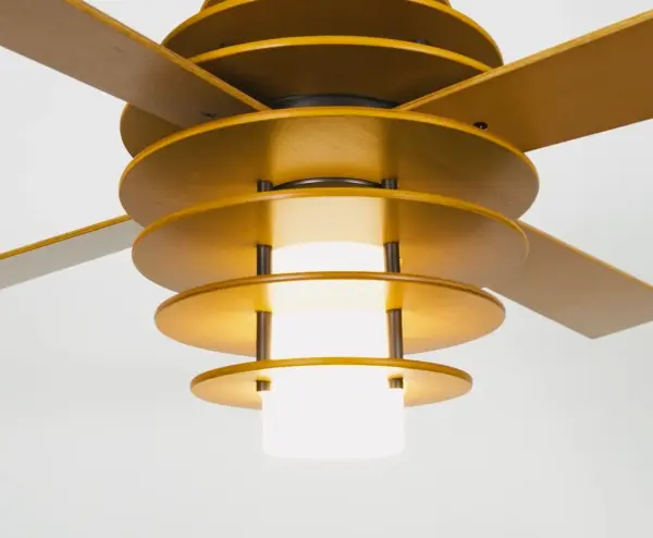 Modern 52" Ceiling Fan with Clean Contemporary Design - Image 2