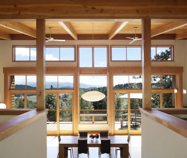 The Altus 42" combines sleek modern design with reliable AC motor performance. Its compact 42-inch blade span makes it ideal for bedrooms, offices, and medium-sized living areas where efficient air circulation is needed. - alternate view