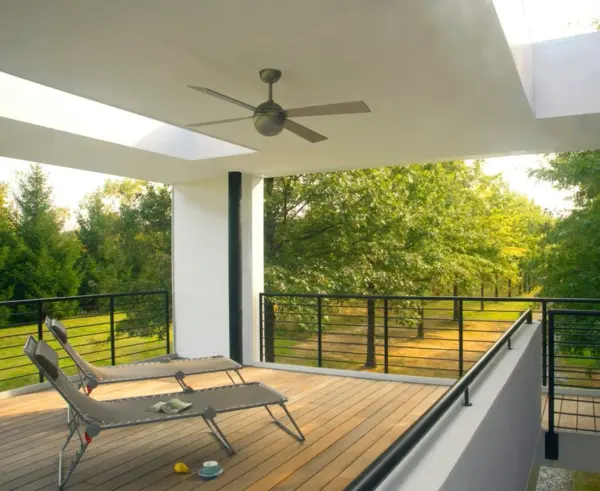 Sleek 42" Modern Ceiling Fan with Clean Design - Image 10