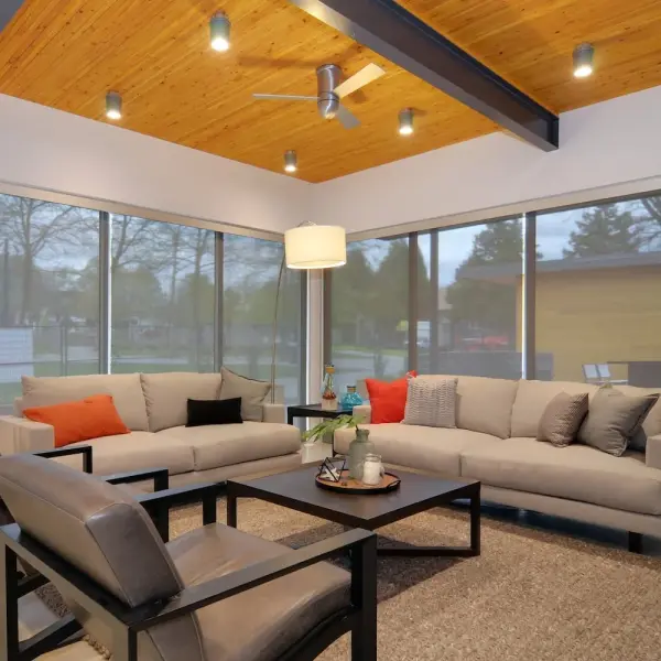 Sleek 50" Flush Mount DC Fan for Modern Spaces with Low Ceilings - Image 9