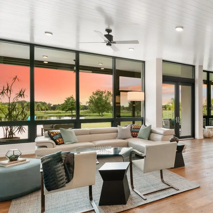 Energy-Efficient Industrial Style Fan with DC Motor Technology - Image 1