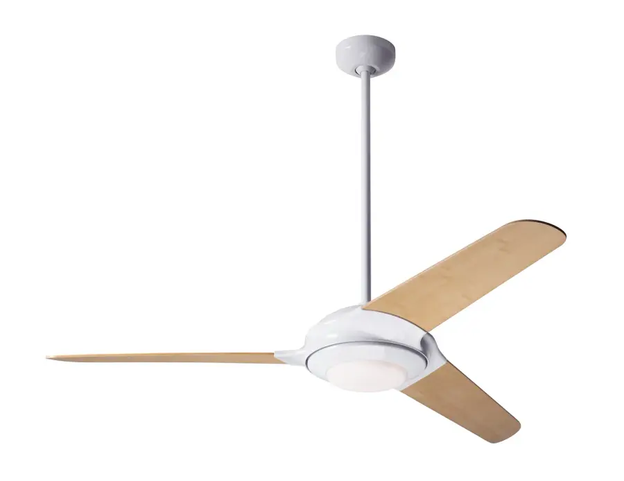 Flow 52" Ceiling Fan in Gloss White