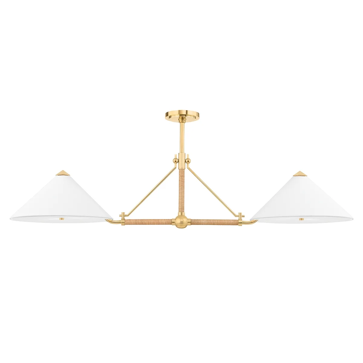 Williamsburg 4-Light Linear Chandelier
