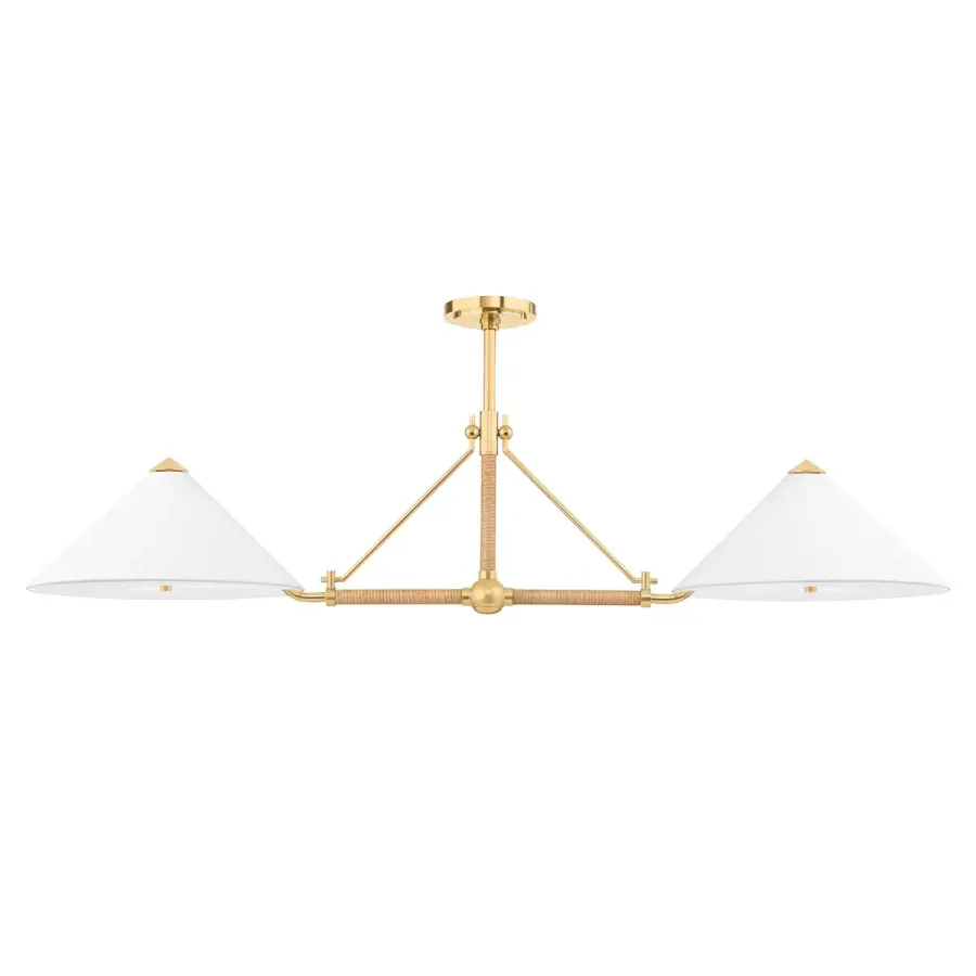 Williamsburg 4-Light Linear Chandelier