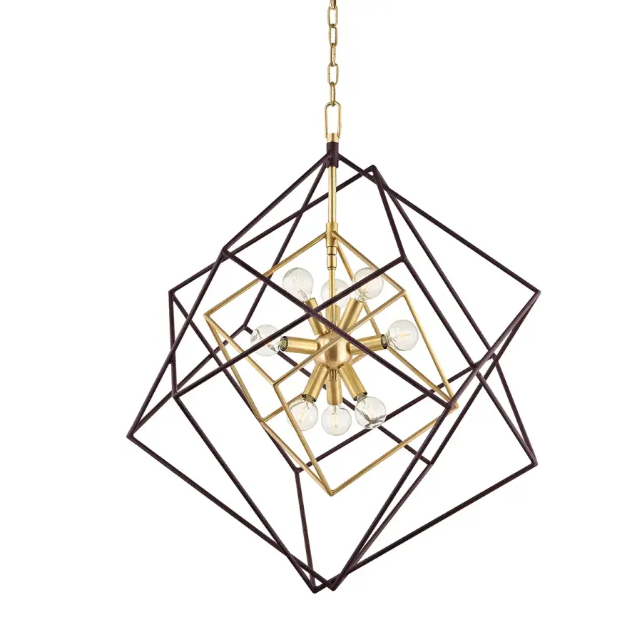 Roundout 9-Light Chandelier - Image 1