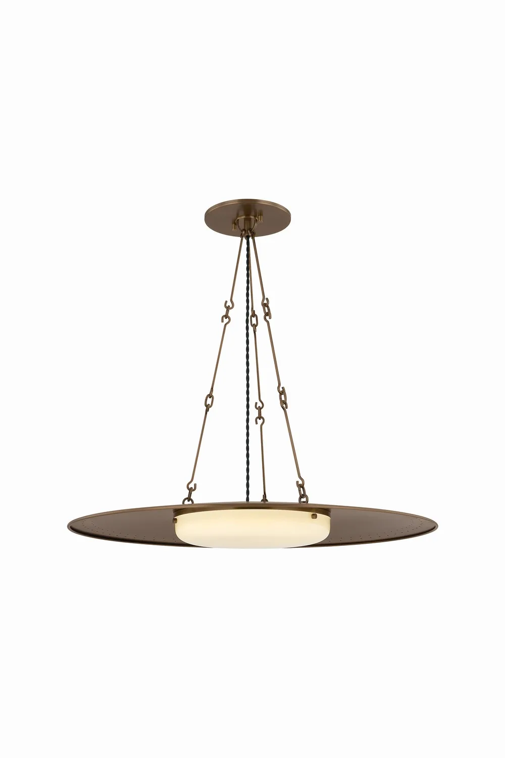 Anoka LED Pendant in Historic Bronze