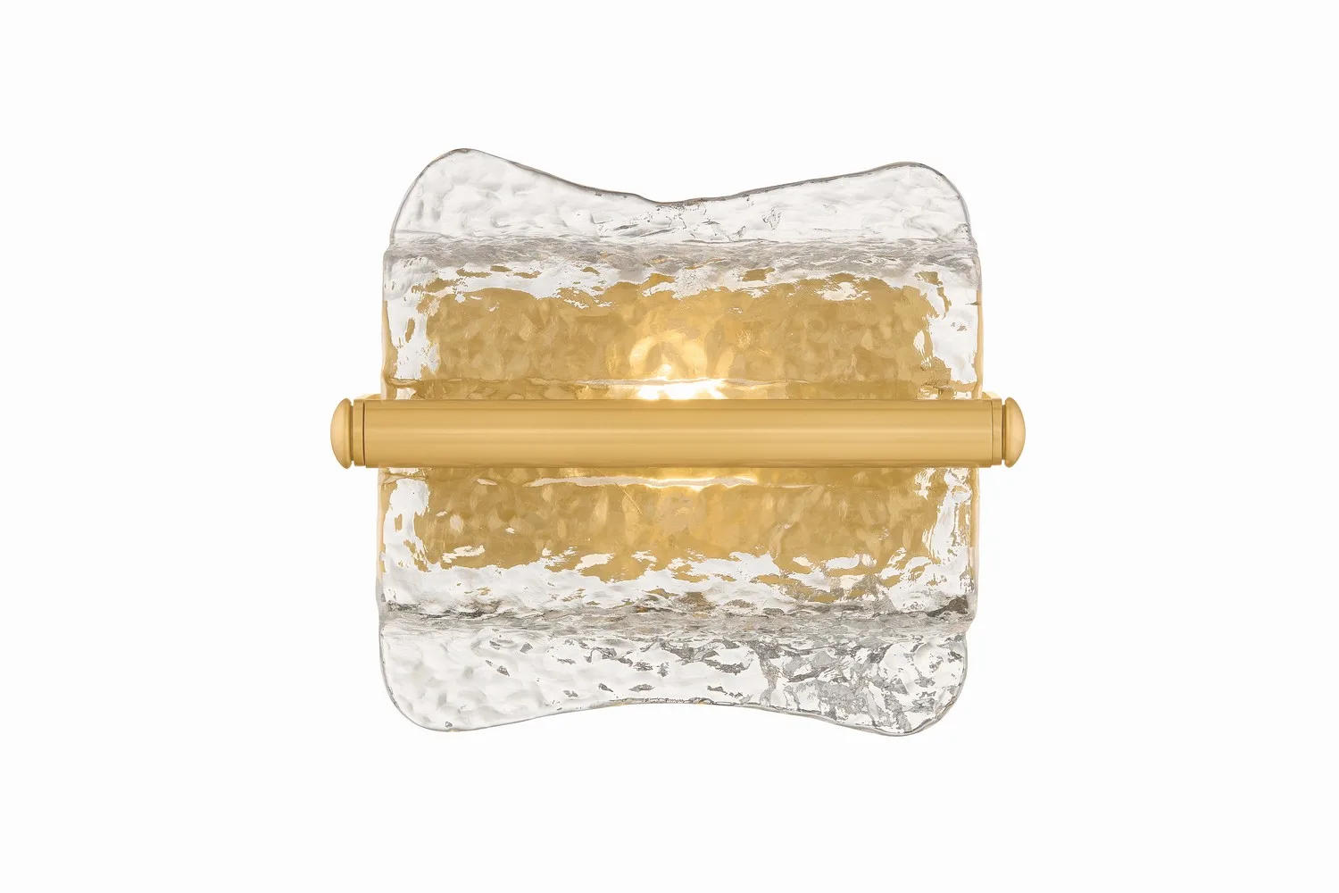 Fosterdale One Light Wall Sconce in Aged Brass