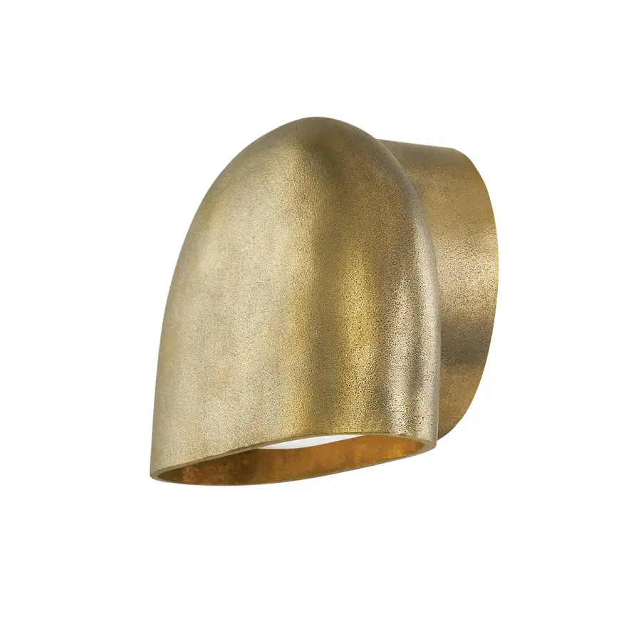 Diggs LED Wall Sconce in Aged Brass - Image 1