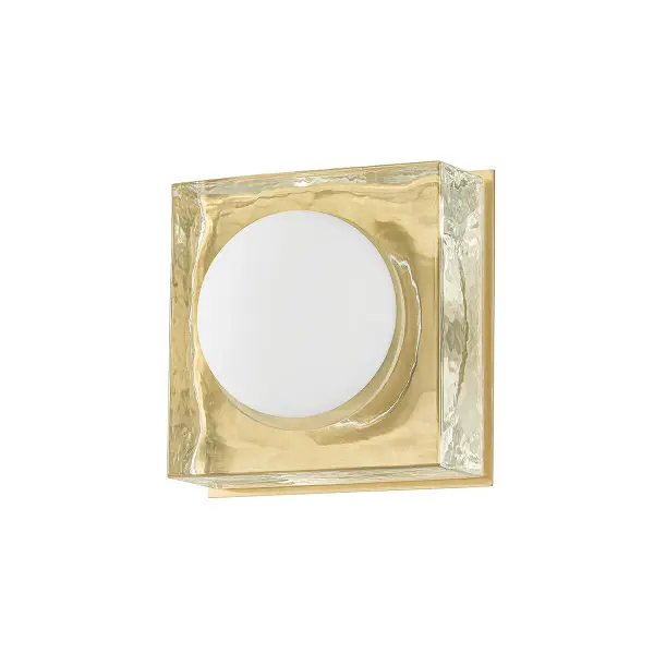 Mackay LED Wall Sconce in Aged Brass - Image 1
