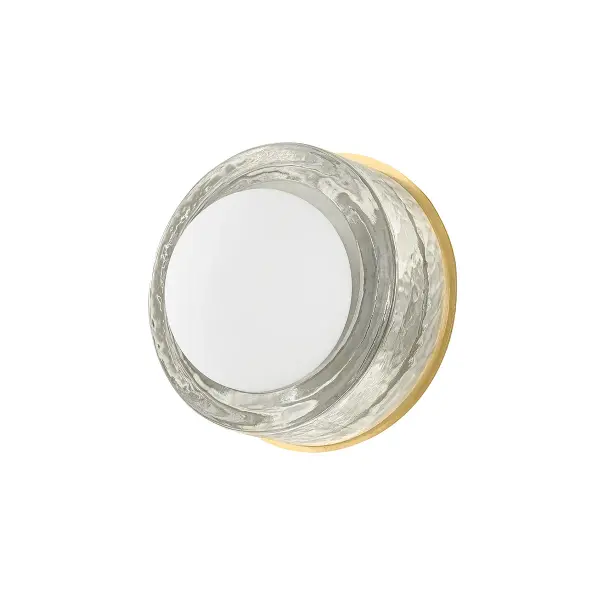Mackay LED Wall Sconce in Aged Brass - Image 1