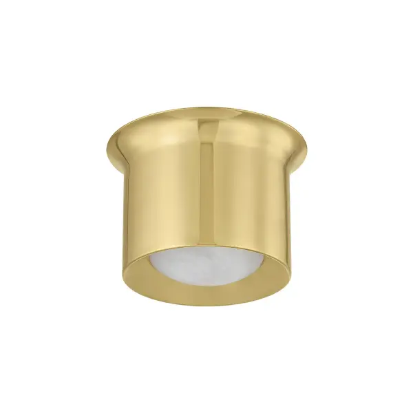 Noxon delivers understated elegance with its clean metalwork and integrated LED. The matte cloud glass diffuses light beautifully while the aged brass finish adds warmth. Perfect for compact spaces needing ambient lighting.
