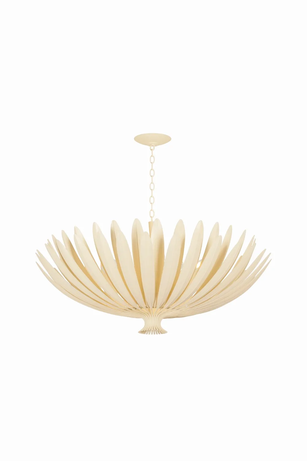 Whitfield 12-Light Chandelier in Cream Plaster