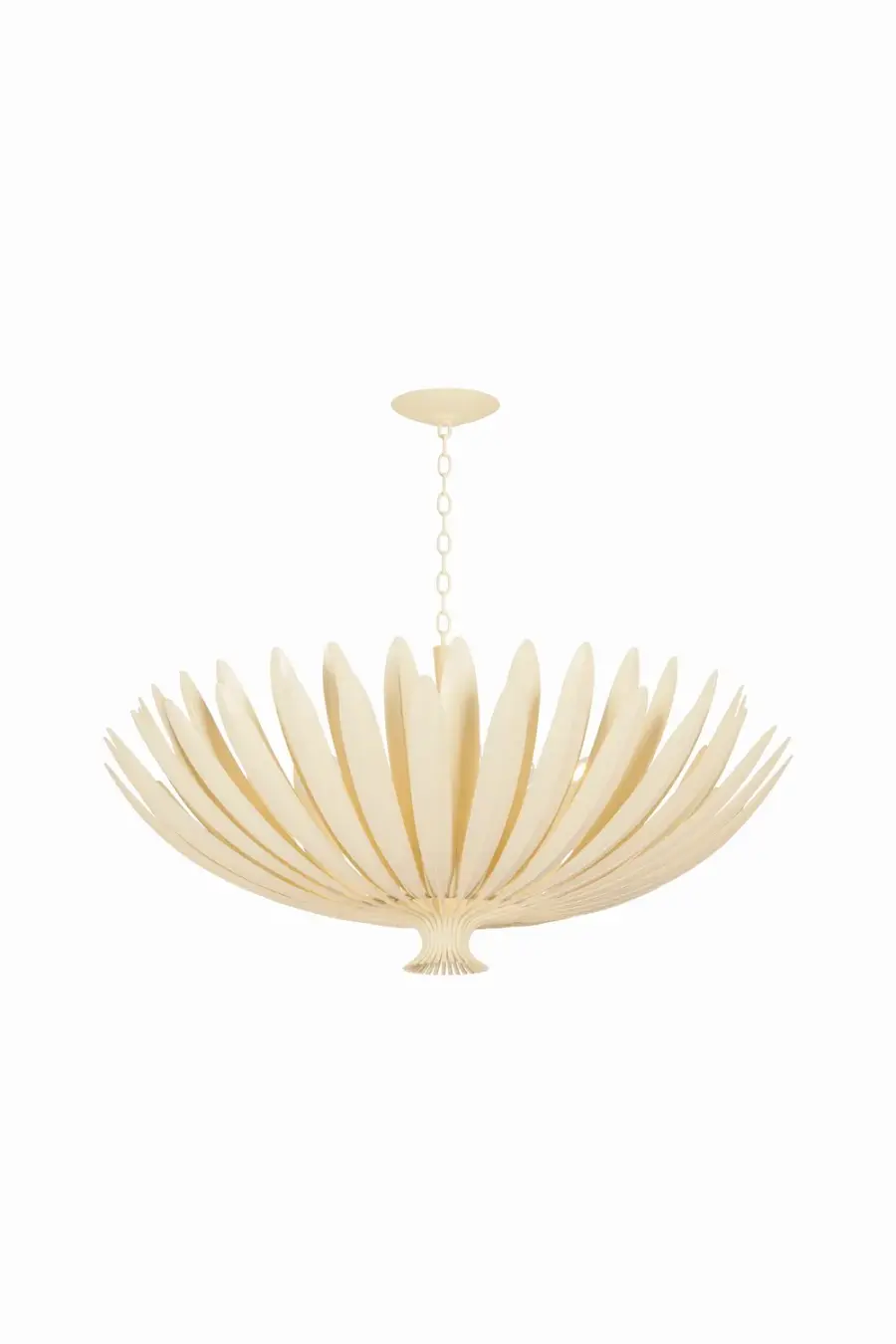 Whitfield 12-Light Chandelier in Cream Plaster - Image 1