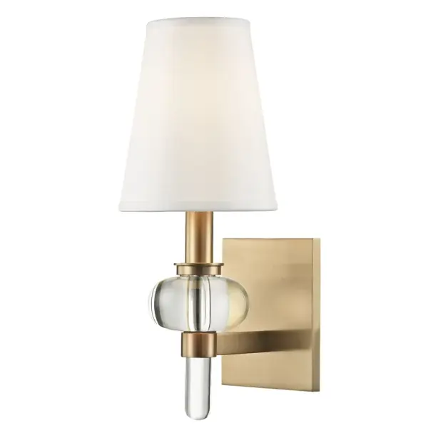 Luna delivers sophisticated minimalist lighting with its distinctive circular ring design. The aged brass finish adds warmth while the clean geometric form makes a bold architectural statement on any wall.