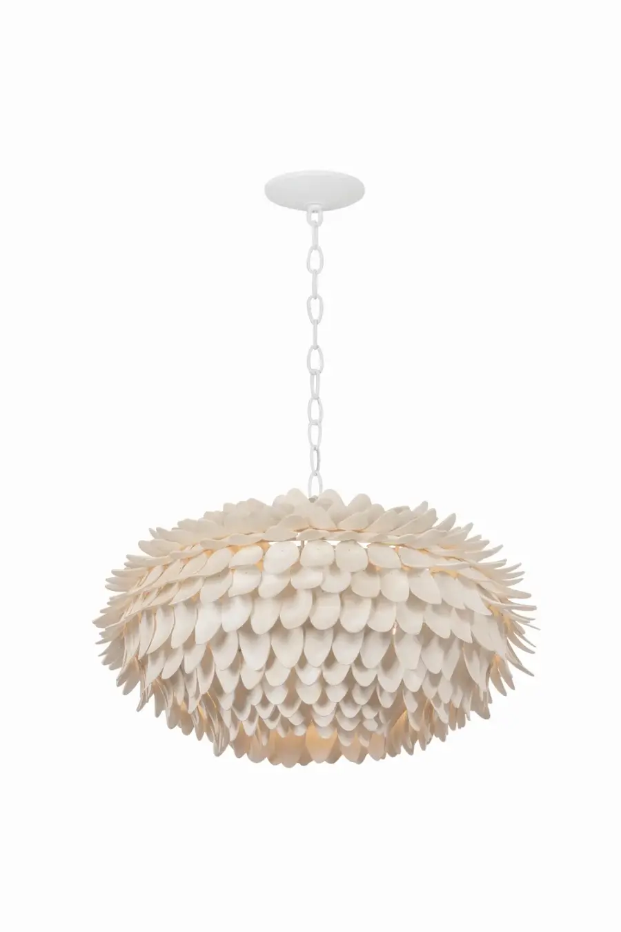 Alsen 3-Light Pendant in White Plaster - Image 1