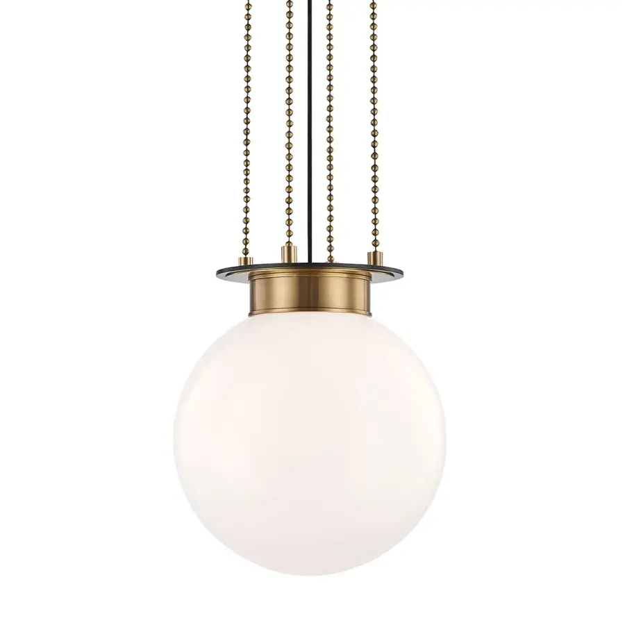 Gunther Large Pendant in Aged Old Bronze - Image 1