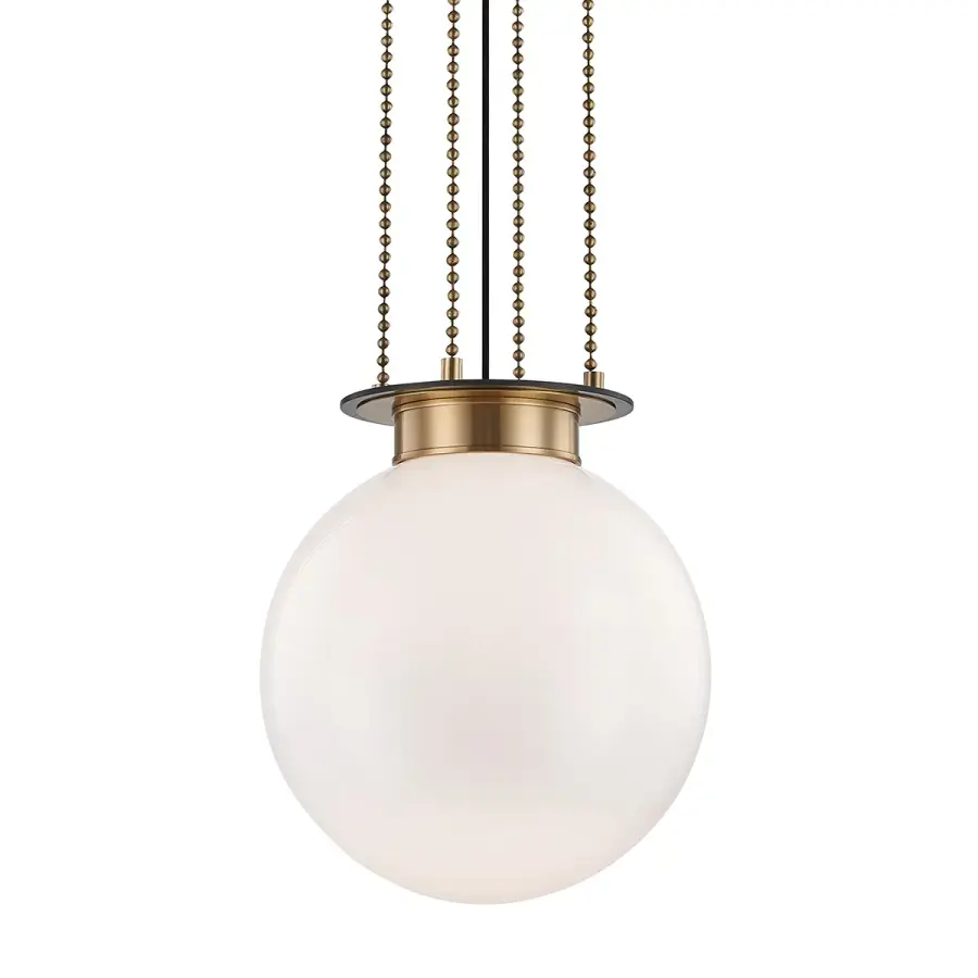 Gunther Large Pendant in Aged Old Bronze - Image 1
