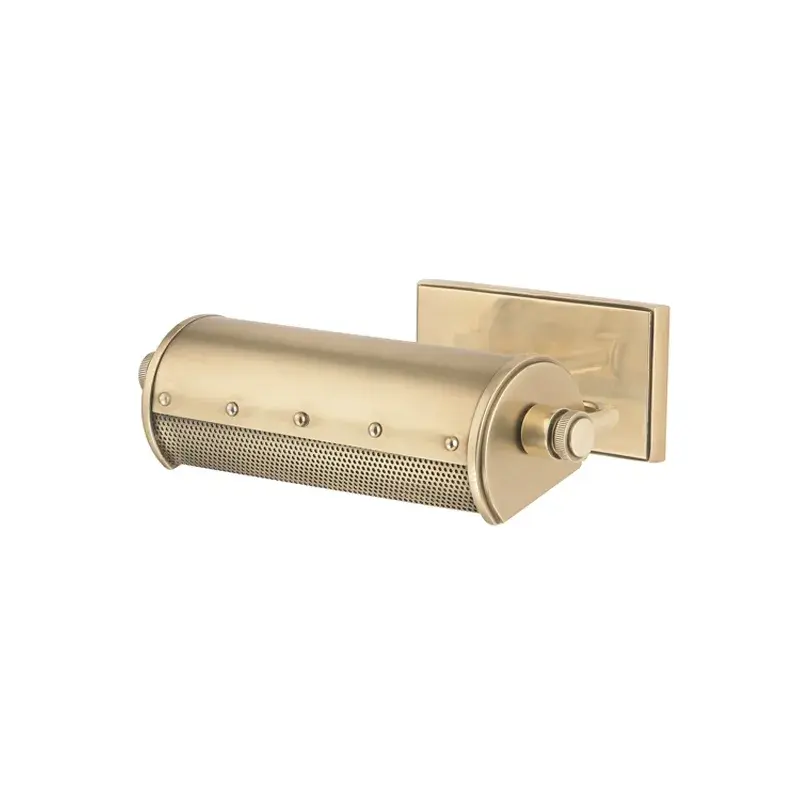 Gaines Picture Light in Aged Brass