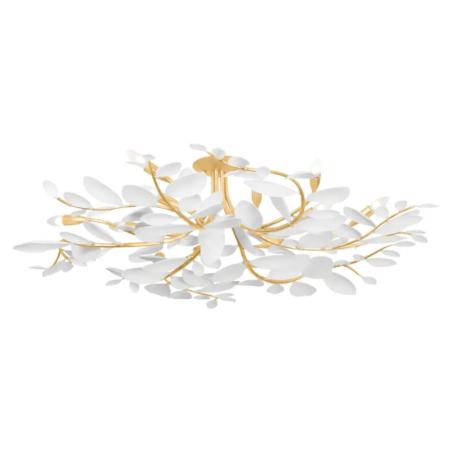 Hudson Valley 2248 12-Light Semi Flush Mount - Image 1