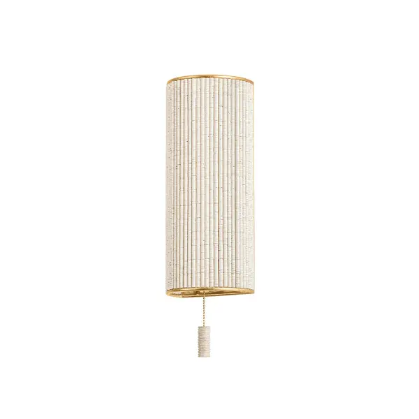 Hampden Wall Sconce in Vintage Gold Leaf - Image 1