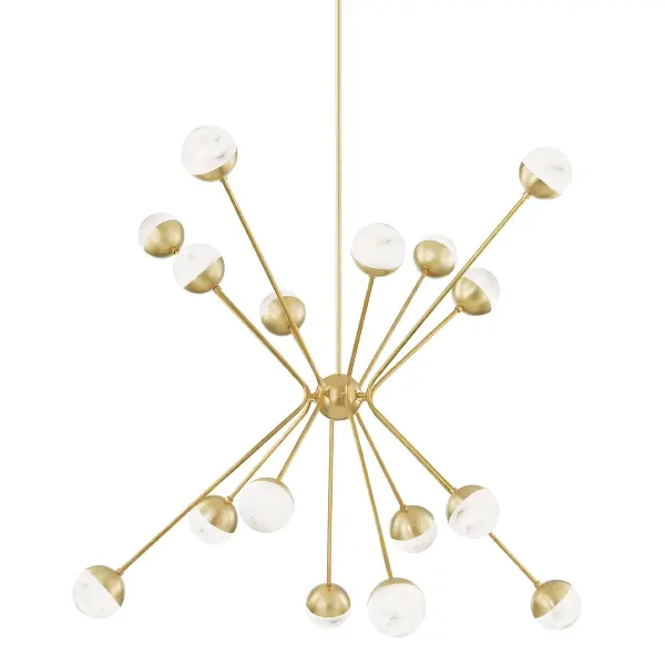 Saratoga 16-Light LED Chandelier - Image 1
