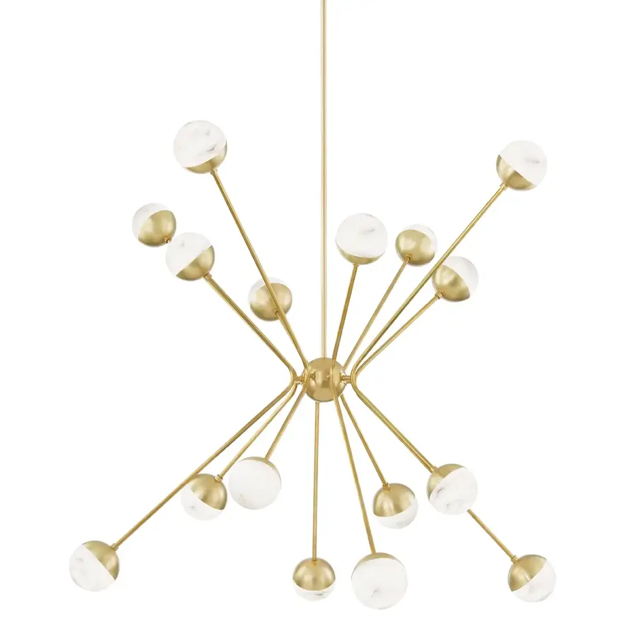 Saratoga 16-Light LED Chandelier - Image 1