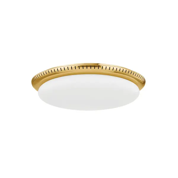 The North Castle combines vintage Art Deco styling with modern LED efficiency. Its perforated Aged Brass mount and large opal glass shade create sophisticated ambient lighting ideal for rooms with standard ceiling heights.