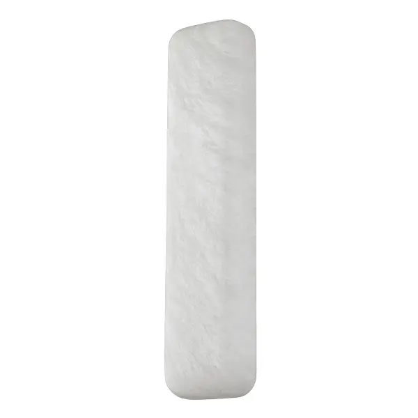The Grand Central sconce combines natural alabaster with polished nickel for a sophisticated, organic look. Its rounded, pillow-like form adds softness to any space while providing warm, integrated LED illumination.