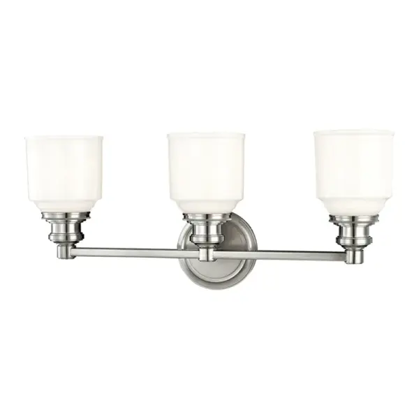 The Windham bath bracket delivers reliable illumination with a clean, transitional design that complements both traditional and contemporary bathrooms. Its 22.5-inch width provides balanced lighting for medium to large vanities.