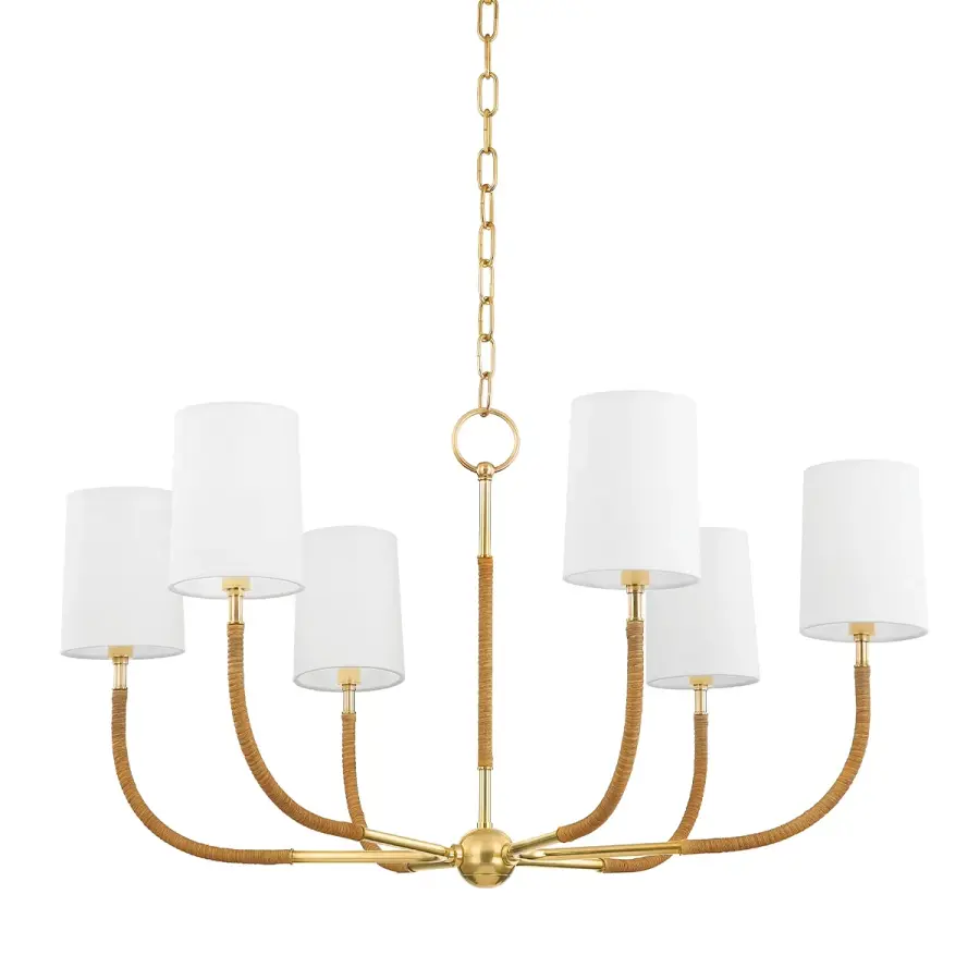 Webson 6-Light Chandelier - Image 1