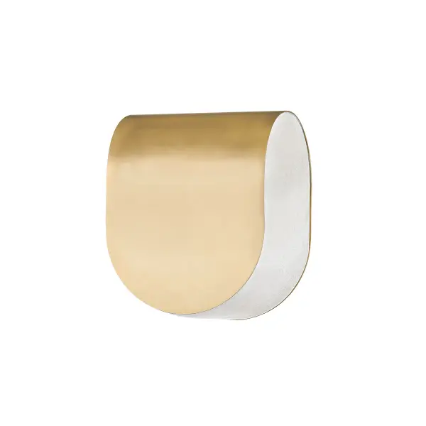 The Briarwood combines sleek curved brass with natural alabaster for a sophisticated modern aesthetic. Its integrated LED provides warm, diffused light perfect for intimate spaces. Versatile mounting options allow uplight or downlight configuration.