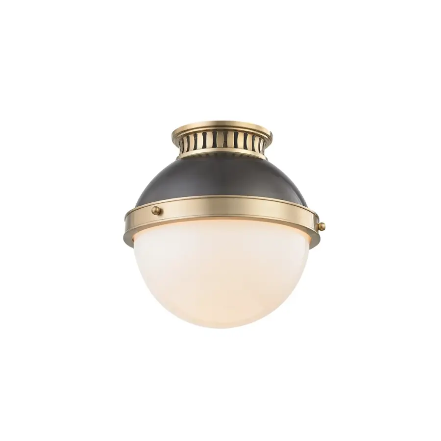 Latham One Light Flush Mount - Image 1