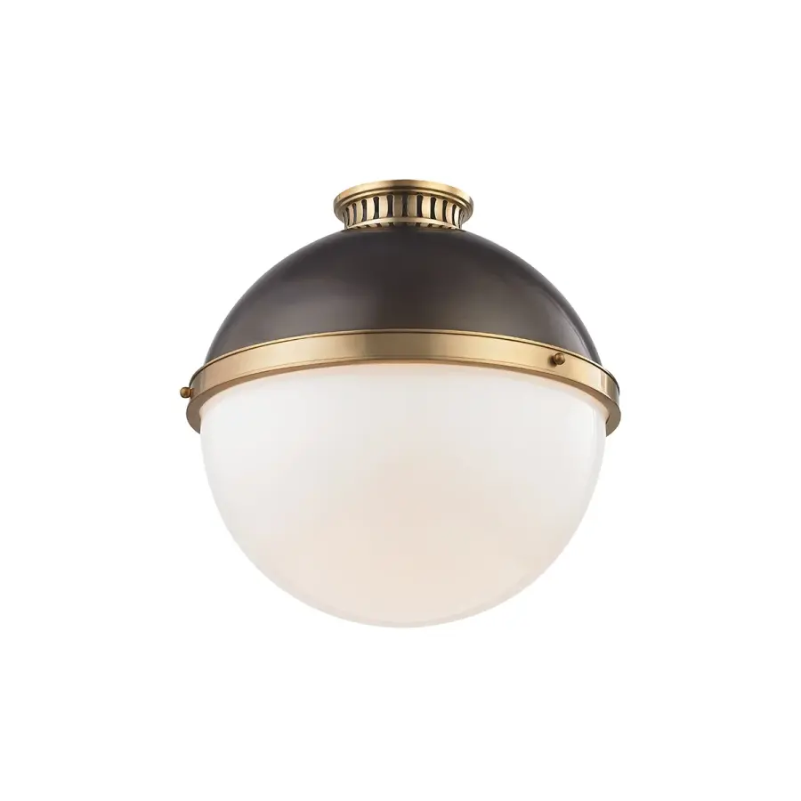 Latham 1-Light Flush Mount