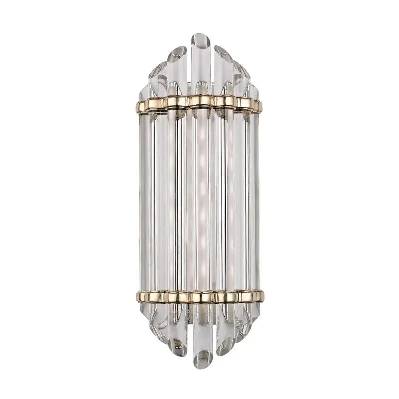 Albion LED Bath Bracket in Aged Brass