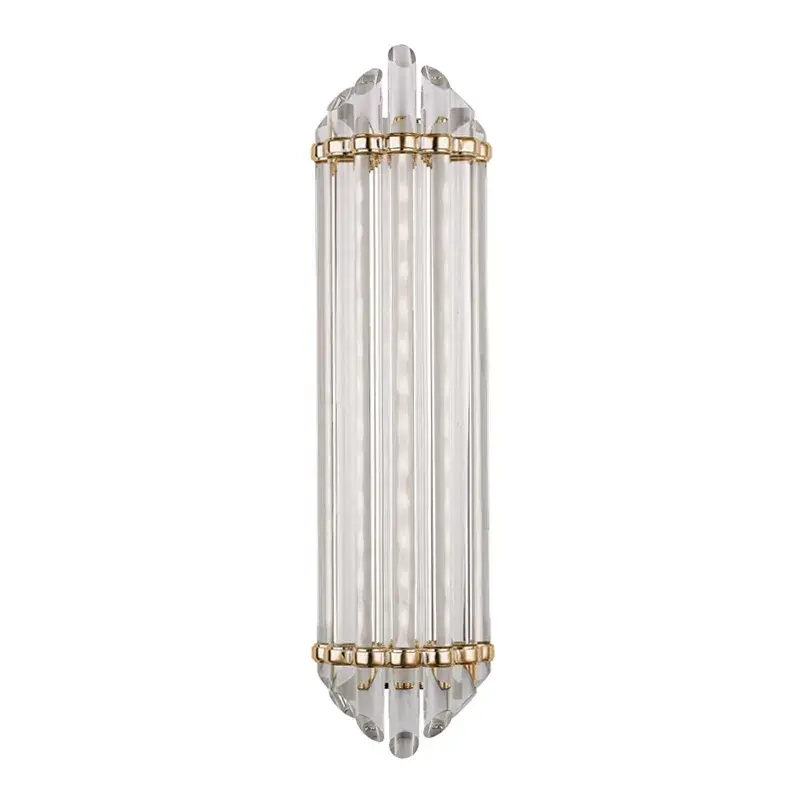 Albion LED Bath Bracket in Aged Brass