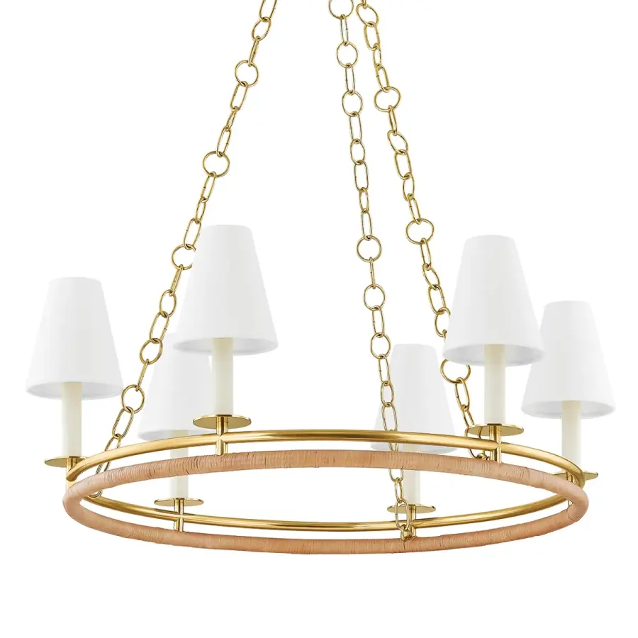 Swanton 6-Light Chandelier - Image 1