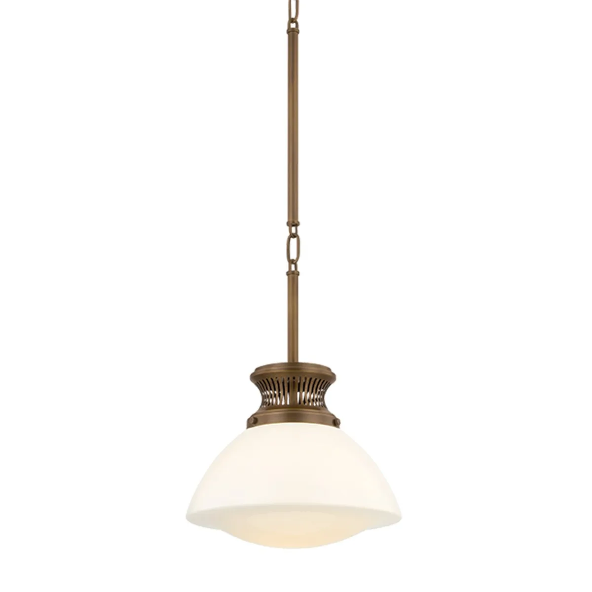 Bruceville One Light Pendant in Historic Bronze