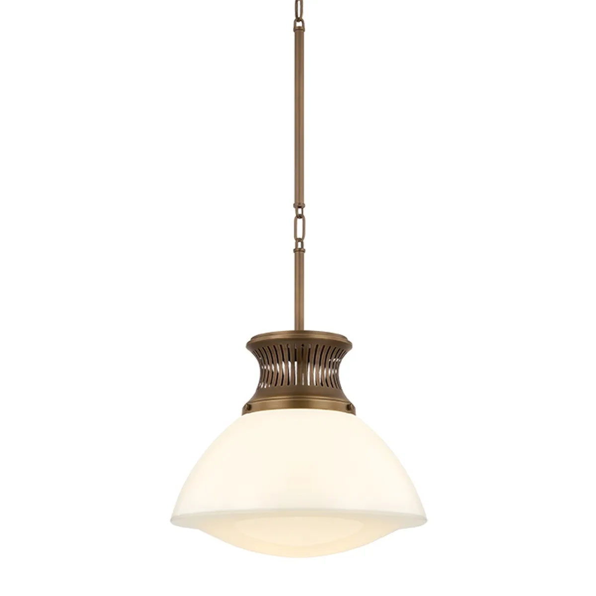 Bruceville One Light Pendant in Historic Bronze