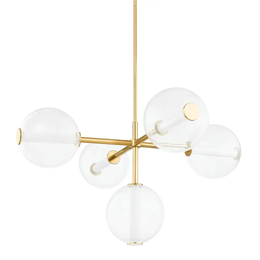 Richford 6-Light Linear Chandelier - Image 1