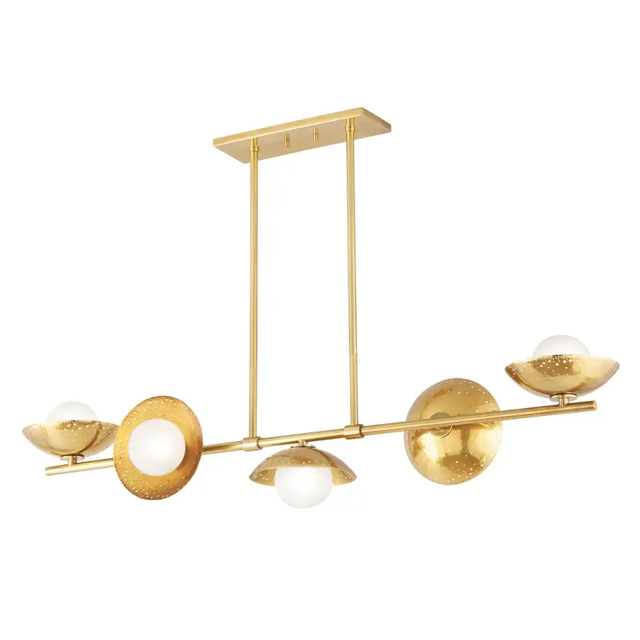 Glimmer 5-Light LED Linear Chandelier