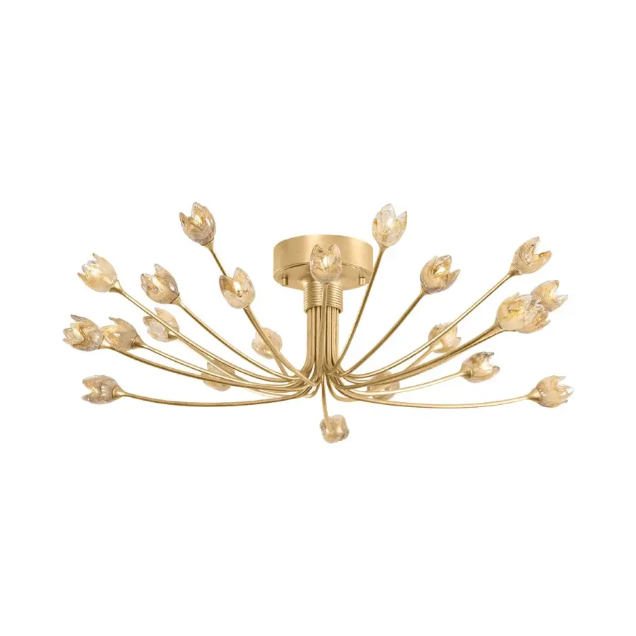 Falkirk 22-Light Semi-Flush Mount - Image 1
