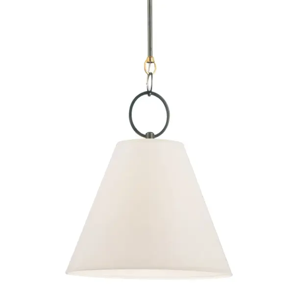 The Altamont pendant brings authentic industrial character with its distressed bronze finish and clean metal construction. At 18 inches wide, it's perfectly sized for kitchen islands and dining areas, offering adjustable height versatility.