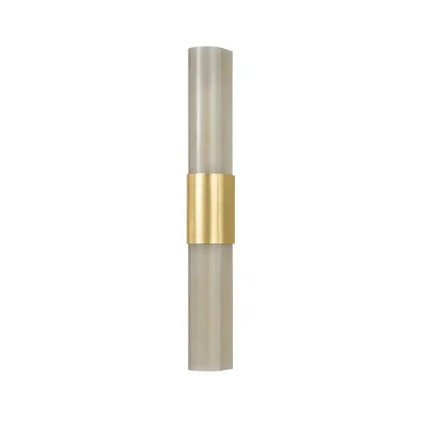 The Somersville sconce combines timeless design with modern sophistication. Its bullnose bronze glass shade creates a monolithic appearance while the etched interior softly diffuses light. Perfect for smaller spaces needing elegant vertical illumination.