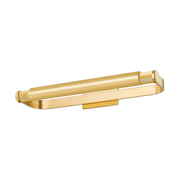 Elm Park brings refined elegance to artwork illumination with its clean-lined design and precision machine-knurled detailing. The aged brass finish adds warmth while the discreet 2-light composition provides even illumination.
