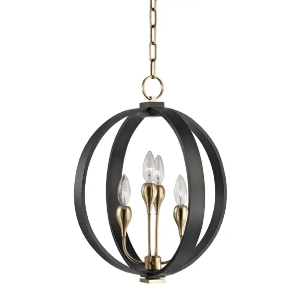 The Dresden lantern brings timeless elegance with its aged bronze finish and open frame design. Its 16-inch width makes it ideal for medium-sized spaces, while the adjustable chain allows customization for various ceiling heights.