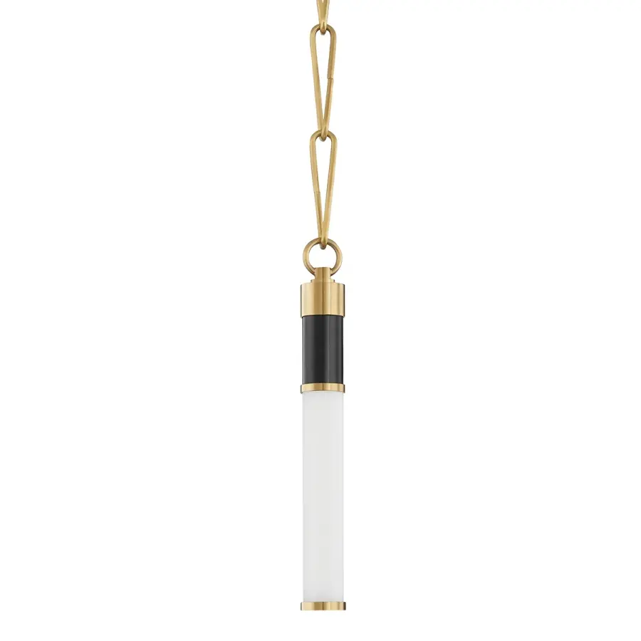 Huntington LED Pendant in Aged Old Bronze - Image 1