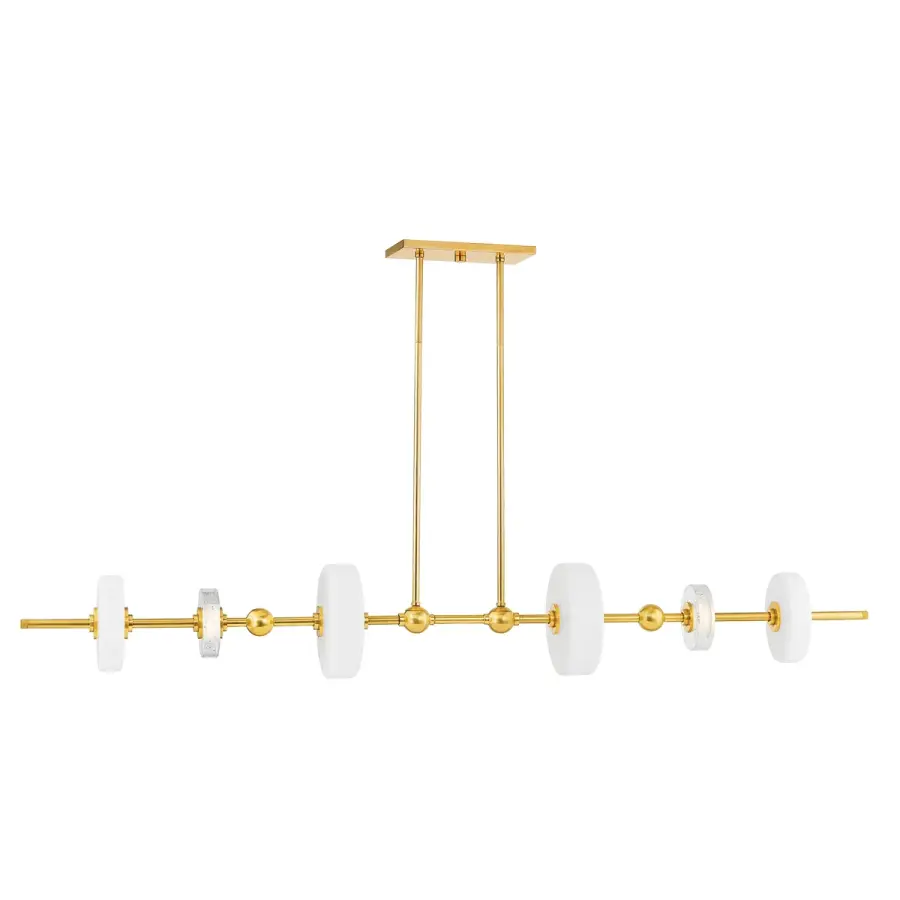 Maynard 6-Light Linear Chandelier - Image 1