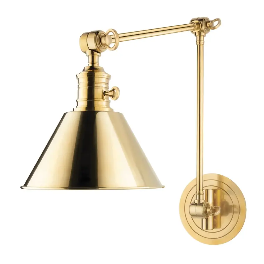 Garden City Adjustable Arm Wall Sconce - Image 1