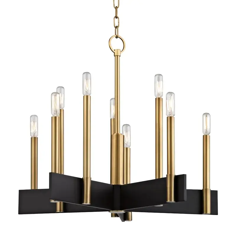 Abrams 10-Light Chandelier - Image 1