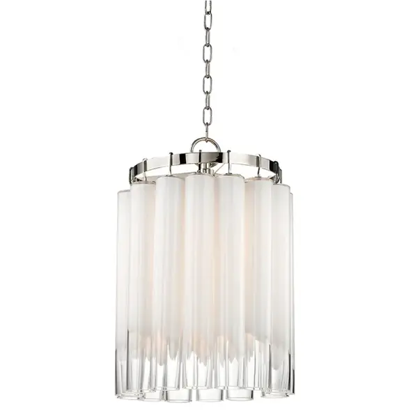 Tyrell 4-Light Chandelier in Polished Nickel